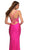 La Femme 30606 - V-Neck Sheath Evening Dress Special Occasion Dress