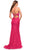 La Femme 30690 - Sleeveless Lace Up Mermaid Dress Special Occasion Dress