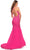 La Femme 30692 - Sleeveless Crisscross Back Mermaid Dress Special Occasion Dress