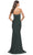 La Femme 31226SC - Strapless V-Neck Evening Dress Prom Dresses