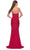 La Femme 31226SC - Strapless V-Neck Evening Dress Prom Dresses