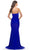 La Femme 31226SC - Strapless V-Neck Evening Dress Prom Dresses