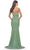 La Femme 31226SC - Strapless V-Neck Evening Dress Prom Dresses