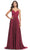 La Femme 31233 - Sweetheart Crisscross Ruched Long Dress Special Occasion Dress