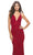 La Femme 31234 - Lace V-Neck Prom Dress Special Occasion Dress