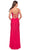 La Femme 31329 - Ruched Matte Evening Dress Special Occasion Dress