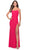 La Femme 31329 - Ruched Matte Evening Dress Special Occasion Dress