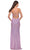 La Femme 31349 - Ruched V Neck Long Dress Special Occasion Dress