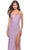 La Femme 31349 - Ruched V Neck Long Dress Special Occasion Dress