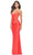 La Femme 31365 - Lace Up back Evening Dress Special Occasion Dress