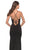 La Femme 31370 - Fabric Line High Slit Long Dress Special Occasion Dress