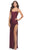 La Femme 31398 - Embellished Jersey Long Dress Special Occasion Dress