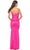 La Femme 31425SC - Satin Sheath Evening Dress Evening Dresses