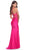 La Femme 31436 - Plunging V-Neck Embellished Prom Dress Special Occasion Dress