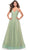 La Femme 31501 - Sleeveless V-Neck Prom Dress Special Occasion Dress 00 / Sage