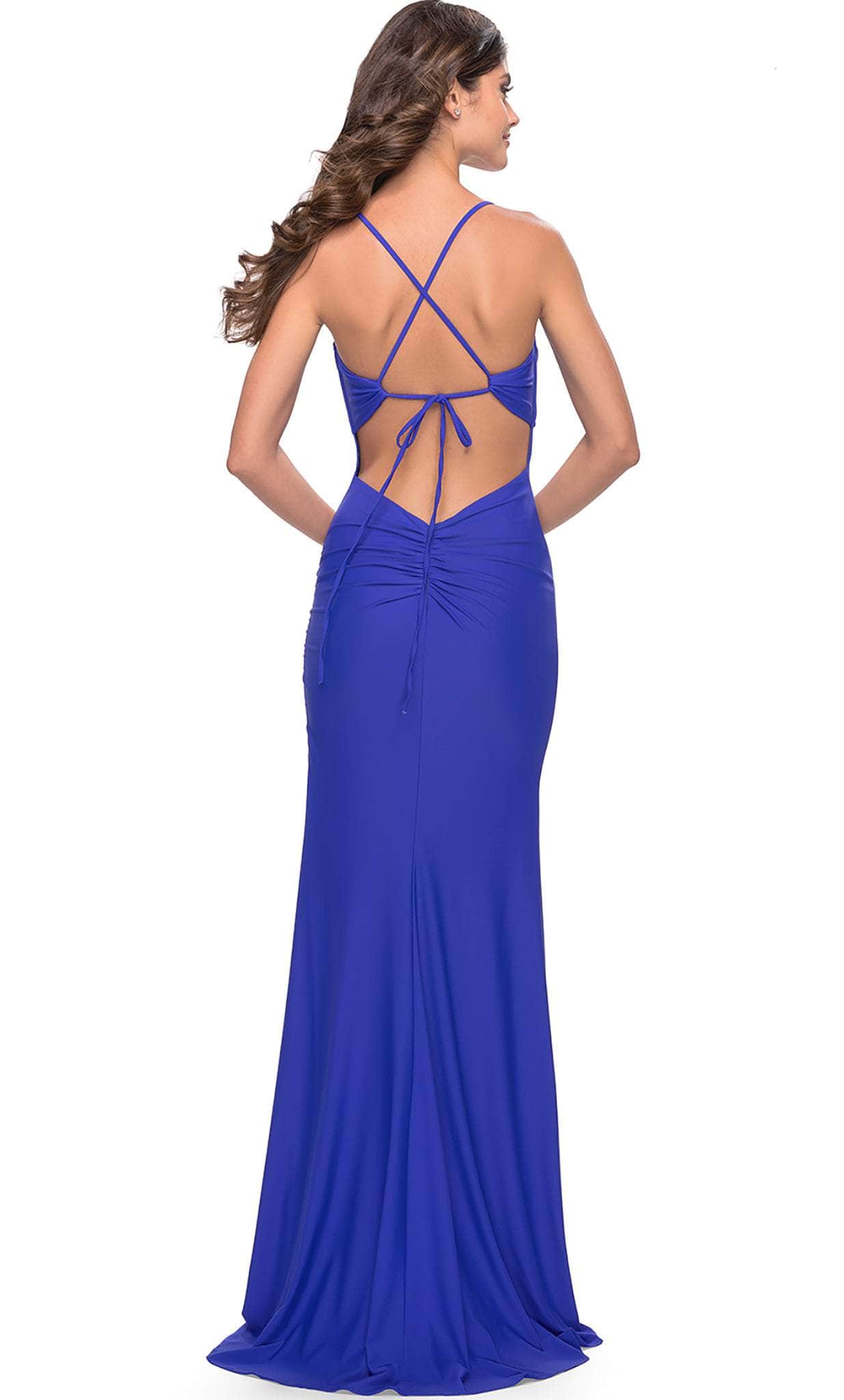 La Femme 31516 - Twist Front Prom Dress – Couture Candy