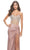 La Femme 31556 - Strapless Beaded Evening Gown Special Occasion Dress