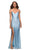 La Femme - Embellished Strap Prom Dress 30435SC Prom Dresses 00 / Cloud Blue