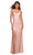 La Femme - Embellished Strap Prom Dress 30435SC Prom Dresses 00 / Mauve