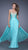 La Femme - Embroidered Strapless A-Line Evening Gown 20921SC - 1 pc Caribbean Green In Size 4 Available CCSALE 4 / Caribbean Green