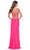 La Femme - Knotted Slit Prom Dress 31446SC Prom Dresses