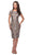 La Femme - Lace Bateau Knee Length Sheath Dress 27828SC - 1 pc Navy In Size 10 Available CCSALE