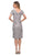 La Femme - Short Sleeve Embroidered Dress 29824SC Mother of the Bride Dresses