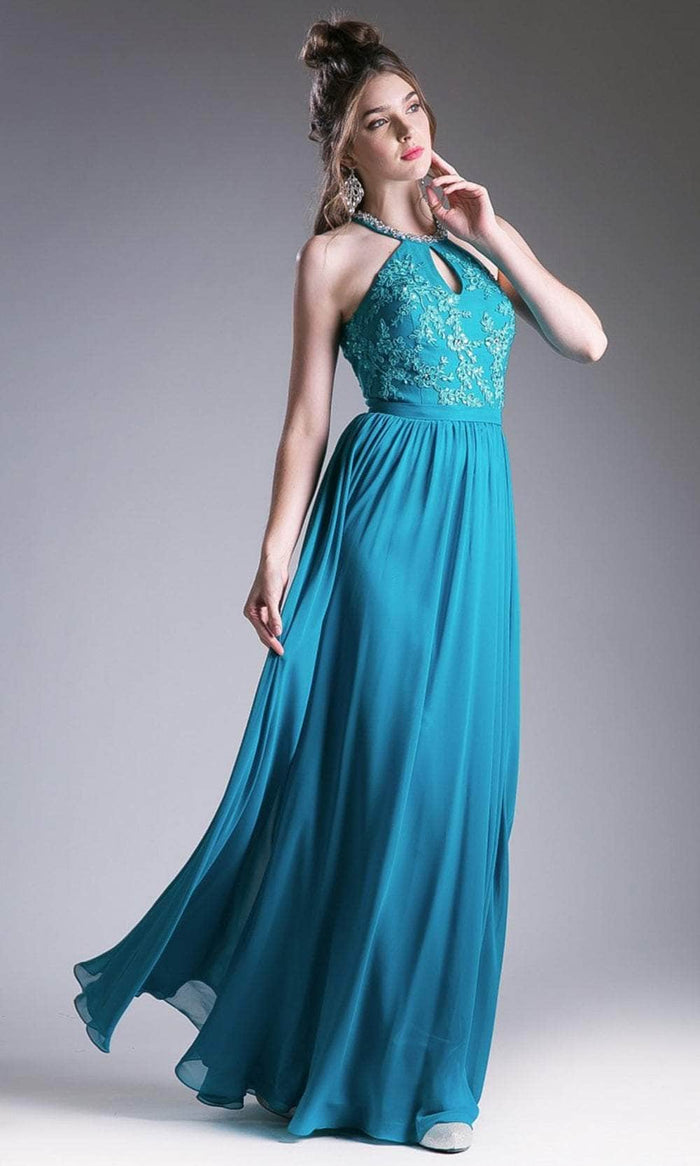 Ladivine 1006 Prom Dresses XS / Teal