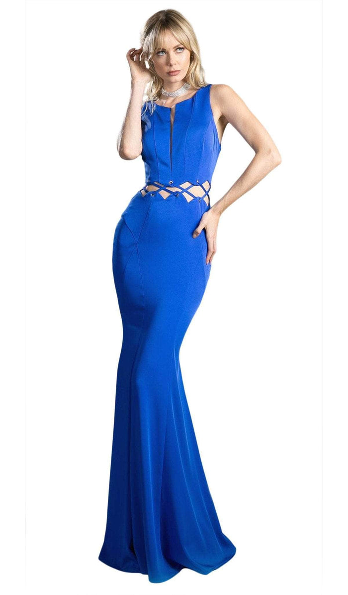 Ladivine 6485 Evening Dresses 2 / Royal