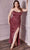 Ladivine 7484C Prom Dresses 18 / Rosewood