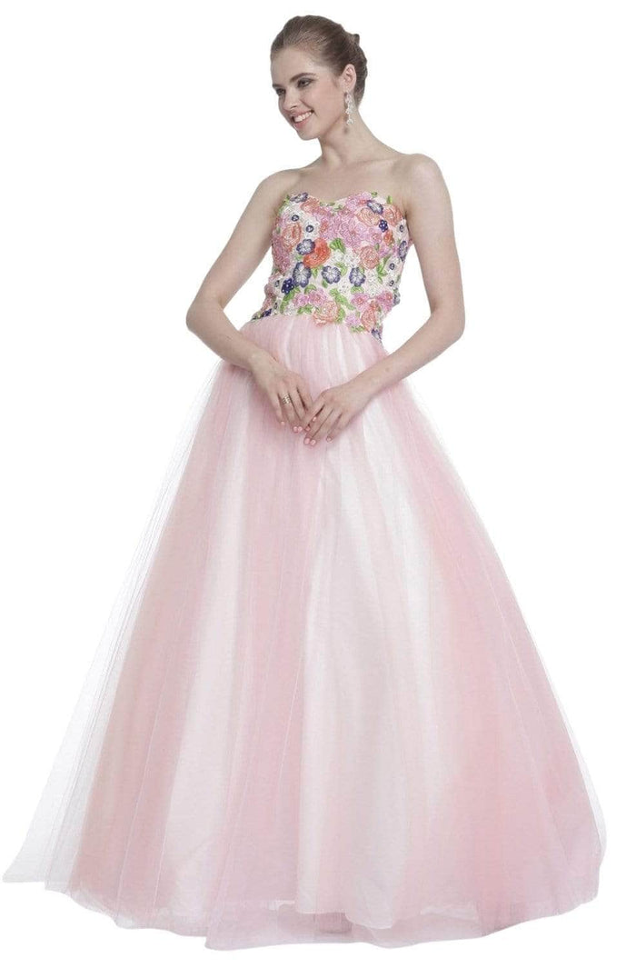 Ladivine 7637 Ball Gowns 2 / Blush