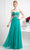 Ladivine 7664 Evening Dresses 4 / Jade