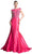 Ladivine 8984A Special Occasion Dress 2 / Fuchsia