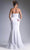 Ladivine A5010 - Scoop Strapless Minimalist Gown Evening Dresses