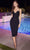 Ladivine BD7027 - Sweetheart Ruched Evening Dress Cocktail Dresses XS / Black