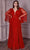 Ladivine CD242C Evening Dresses 18 / Red