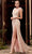 Ladivine CD248 Evening Dresses 2 / Blush