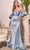 Ladivine CD983 Prom Dresses 2 / Paris Blue