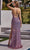 Ladivine CH117 - Highly Sequined Cowl Neck Gown Special Occasion Dress