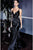 Ladivine CH236 - Ruched Mermaid Prom Dress Evening Dresses XXS / Black