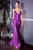 Ladivine CH236 - Ruched Mermaid Prom Dress Evening Dresses XXS / Orchid