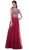 Ladivine CJ1022 Special Occasion Dress 2 / Burgundy