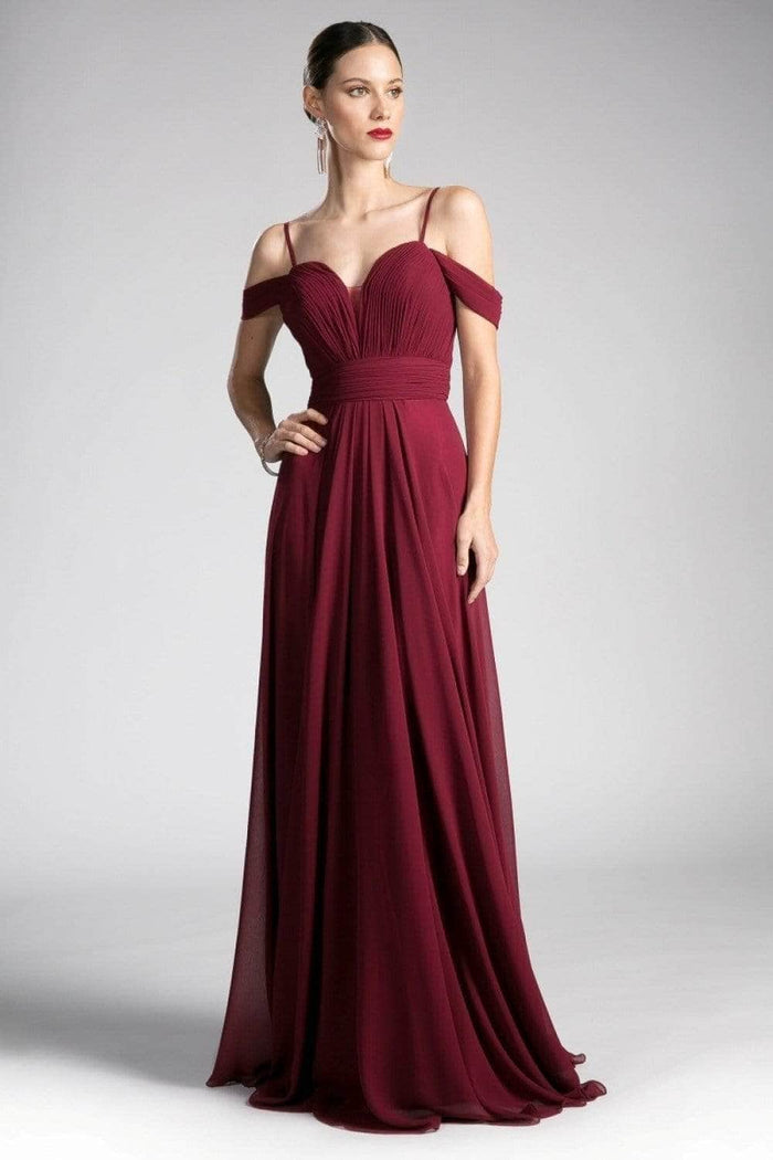 Ladivine CJ241 Prom Dresses 2 / Burgundy