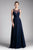 Ladivine CJ251 Evening Dresses 2 / Navy