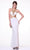 Ladivine J735 Evening Dresses 2 / Off White