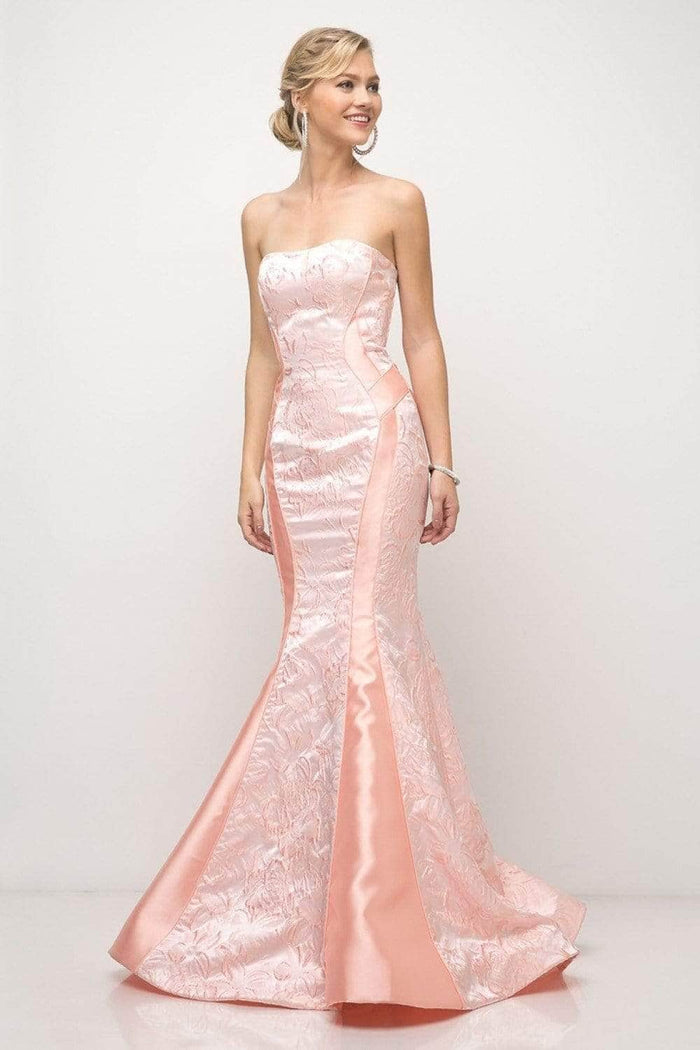 Ladivine US001 Special Occasion Dress 2 / Peach