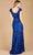 Lara Dresses 29322 - Cap Sleeved Sequined Gown Special Occasion Dress