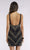 Lara Dresses - 29379 Beaded Animal Print Fringed Short Dress Cocktail Dresses