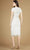 Lara Dresses 51112 - Cap Sleeve Beaded Bridal Dress Special Occasion Dress