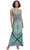 London Times T5352M - Halter Print Long Dress Evening Dresses